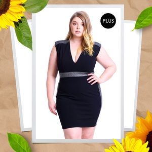 Showstopper PLUS Bodycon Mini Dress